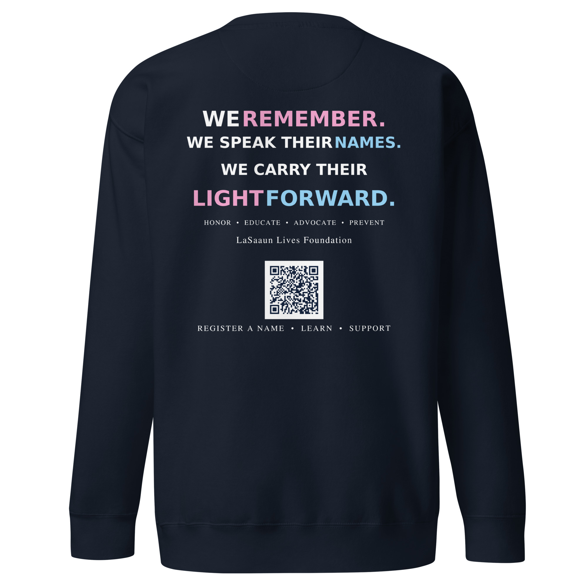 Wave of Light San Francisco 2026 — Carry the Light Forward Sweatshirt